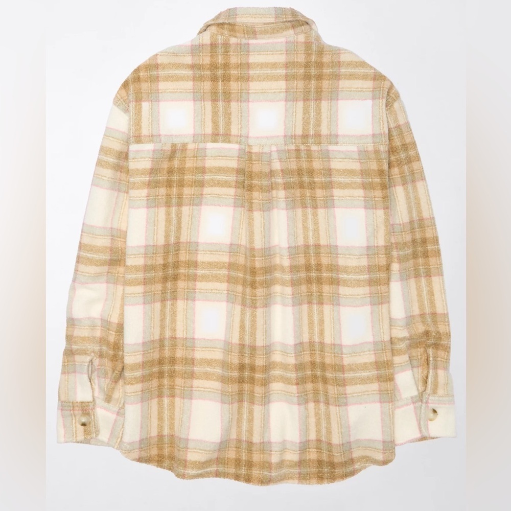 American Eagle Outfitters Fleece & Love Shacket - Picture 4 of 11